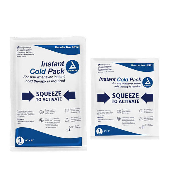Dynarex - Instant Cold Pack Front View