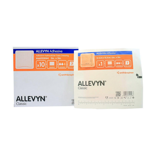 Allevyn - Adhesive Hydrocellular Foam Dressing Box View