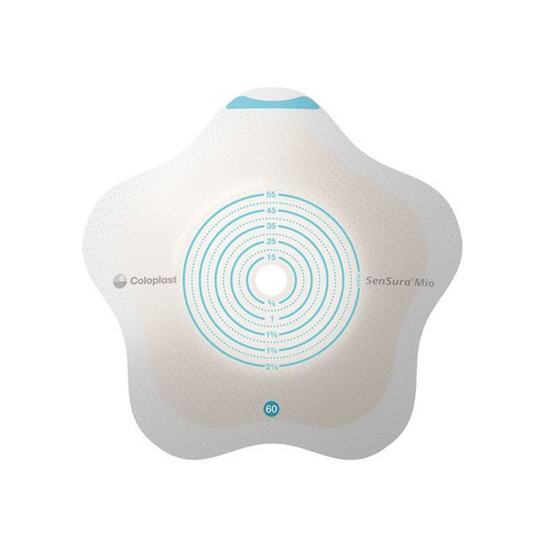 Coloplast Sensura Mio Click Flip - Cut-to-Fit Convex Ostomy Barrier Full View