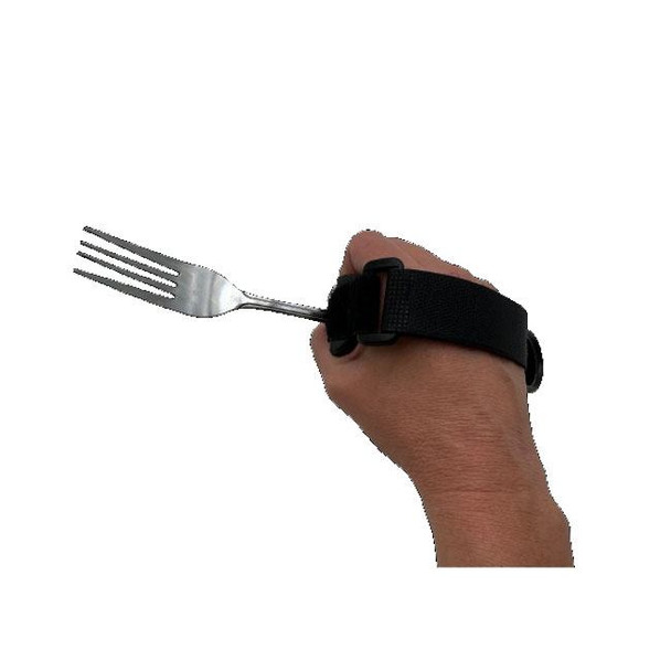 Therafin Utensil Holder – Quad Care Cuff in Use View