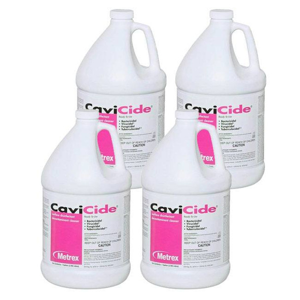 CaviCide Surface Disinfectant Cleaner – Gallon Size Case View