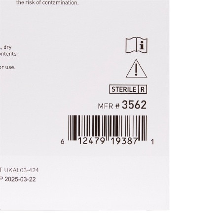 Alginate Dressing McKesson 4 X 4-3/4 Inch Rectangle Box View