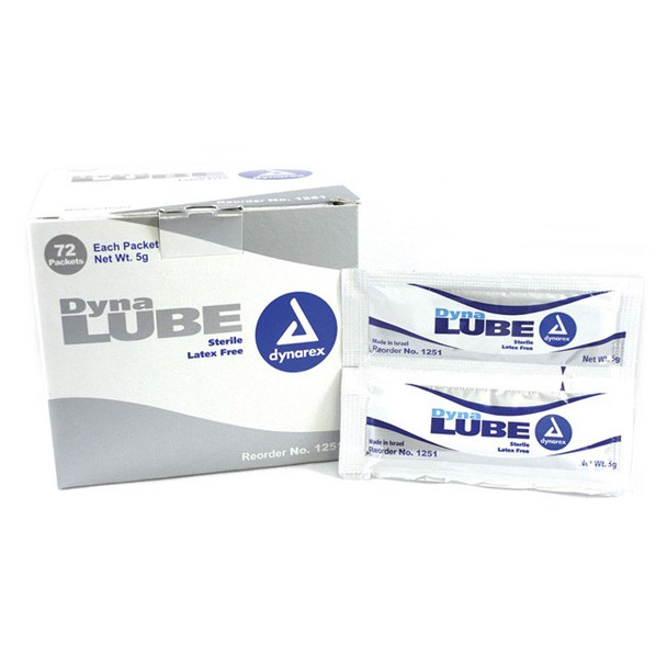 Dyna Lube - Lubricating Jelly 5g Packet Box View