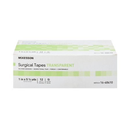McKesson Transparent Medical Tape 1 Inch X 5-1/2 Yard box view