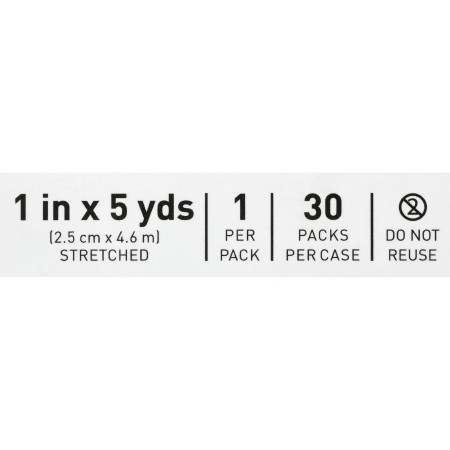 McKesson Cohesive Bandage  1 Inch X 5 Yard, Multi-Color Pack size information