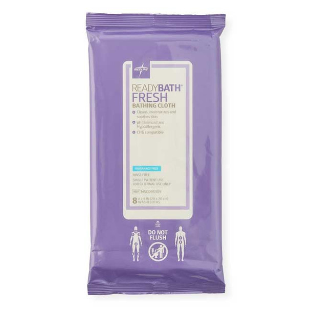 ReadyBath Fresh Standard No-Rinse Bathing Cloths