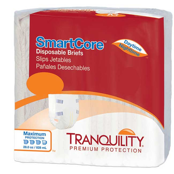 Tranquility SmartCore Adult Brief, Unisex - packaging