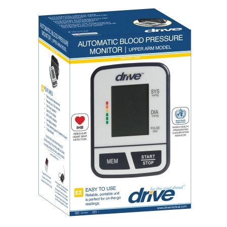 Drive Digital Blood Pressure Monitor packaging