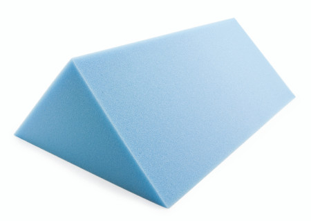 McKesson Foam Wedge Pillow, Small - 8 x 18 x 8 Inch top view