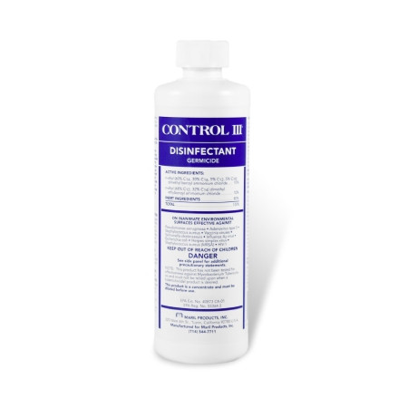 Control III Disinfectant, Liquid Concentrate 16 oz.