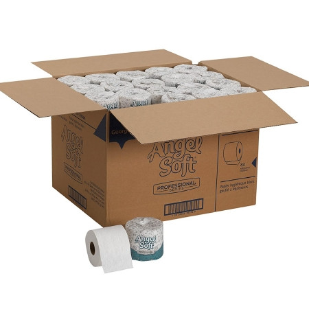 Angel Soft Professional Series Toilet Tissue, 2-Ply case of 80