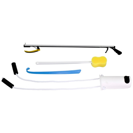 FabLife Standard 4 Piece ADL Hip Knee Equipment Kit with 32 Inch - kit contents