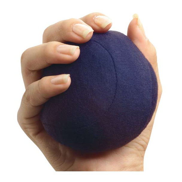 IMAK Ergo Squeeze Ball, Blue in use