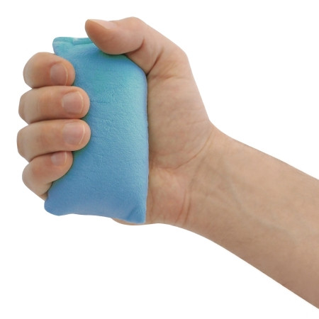 NYOrtho Palm Grips, Right Palm Grip Regular, Blue