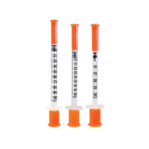 Easy-Touch Insulin Syringe with Needle, 5/16", 31g - 0.3, 0.5, and 1cc/mL
