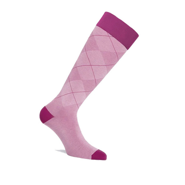 Jobst Style | 15-20 mmHg | Knee High | Closed Toe Compression Sock - Pink