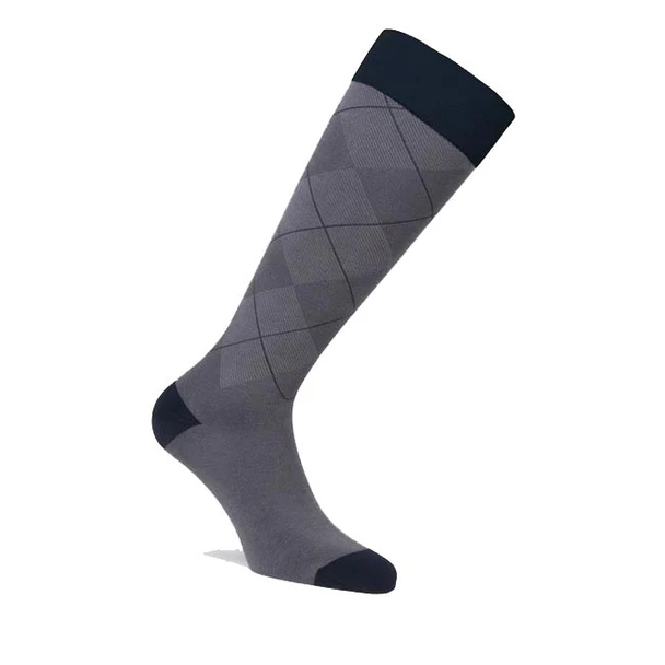 Jobst Style | 15-20 mmHg | Knee High | Closed Toe Compression Sock - Grey
