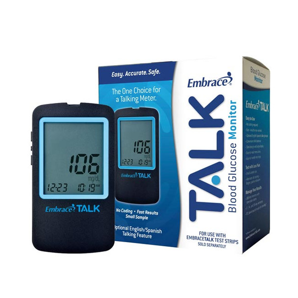 Embrace Talk Blood Glucose Monitor