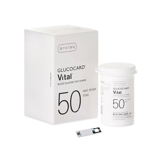 Glucocard Vital Blood Glucose Test Strips
