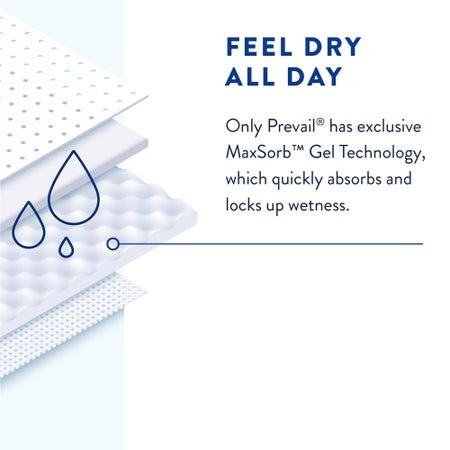 Prevail Breezers Daily Briefs, Heavy Absorbency - Feel Dry All Day