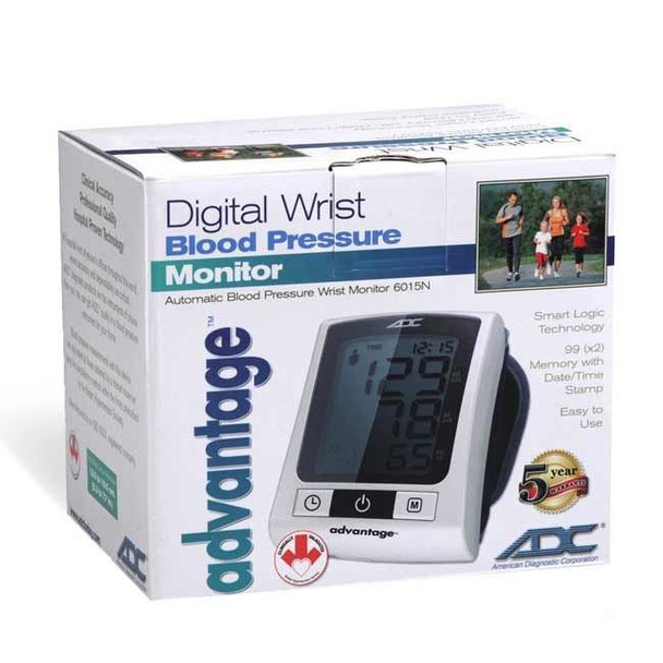 ADC Advantage - Automatic Digital Wrist Blood Pressure Monitor