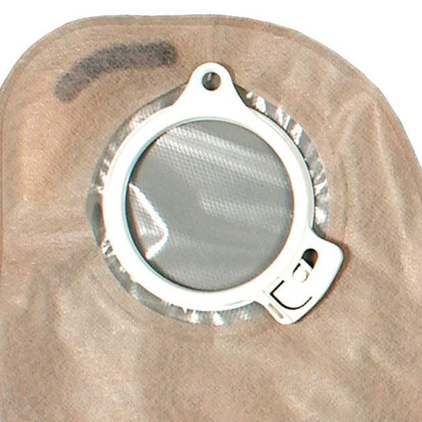 Coloplast Assura EasiClose - 11 1/2" Drainable 2-Piece Ostomy Bag with EasiClose Outlet (Maxi) Pouch Top View