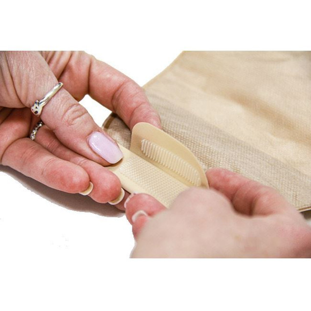 ConvaTec Esteem Plus - 1-Piece Drainable Ostomy Bag with Filter (InvisiClose Tail - Cut to Fit) Closure View