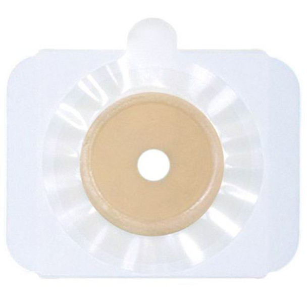 Cymed MicroSkin - Adhesive Ostomy Barrier/Flange with MicroDerm Washer (Pre-cut) Full Product View