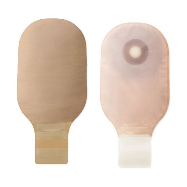 Hollister Premier - 12" 1-Piece Drainable Ostomy Bag Lock-n-Roll (Flextend - Cut to Fit) Full Length View