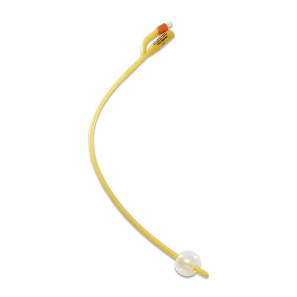 Cardinal Health Dover - 5cc Silicone Coated Foley Catheter Full Length View
