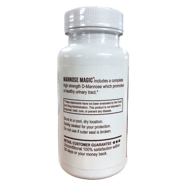 Concepts In Confidence - Mannose Magic UTI Capsules back view