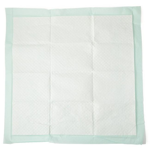 Medline Deluxe Polymer-Filled Underpad top view