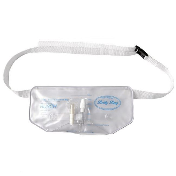 Rusch Belly Bag - 1000ml Urinary Drainage Bag Front View