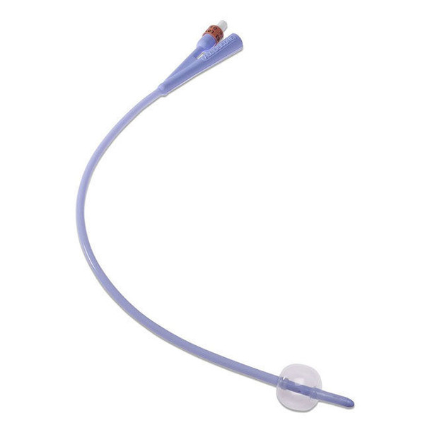 Covidien Dover - 100% Silicone Foley Catheter Full Length View