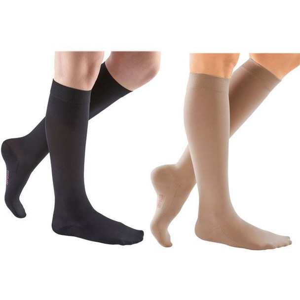 Mediven Comfort Series - Women's Knee High 20-30mmHg Compression Support Stockings Full Length View Mediven Comfort Series - Women's Knee High 20-30mmHg Compression Support Stockings Full Length View
