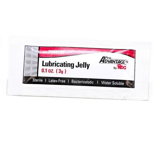 ProAdvantage - Lubricating Jelly Packet Front View