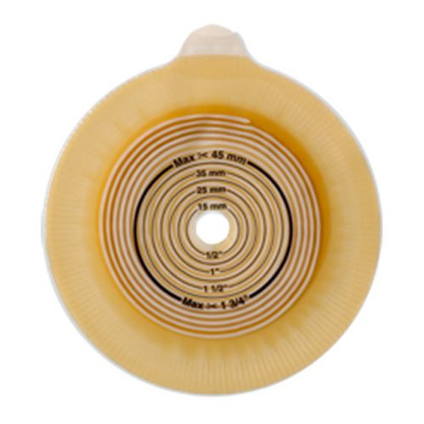 Coloplast Assura - Convex Skin Barrier with Belt Tabs (Cut to Fit) Front View