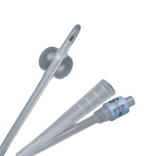 Bardia 10cc Silicone Elastomer Coated 2-Way Foley Catheter