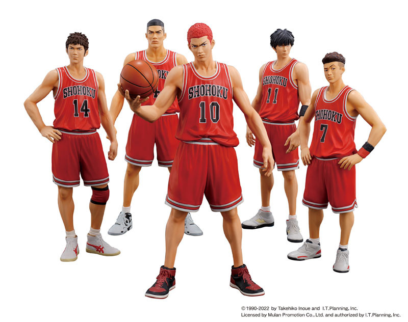 One and Only SHOHOKU STARTING MEMBER SET (SLAM DUNK) Complete Figure