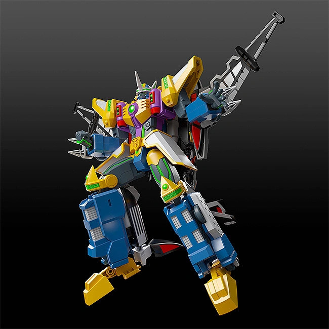 Kit De Modèle MODEROID Wyverion – Série Dennou Boukenki Webdiver | Transformable, Articulé, Pré-peint | À Combiner Avec Gladion