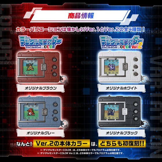 Digital Monster Color Ver.2 Original Black
