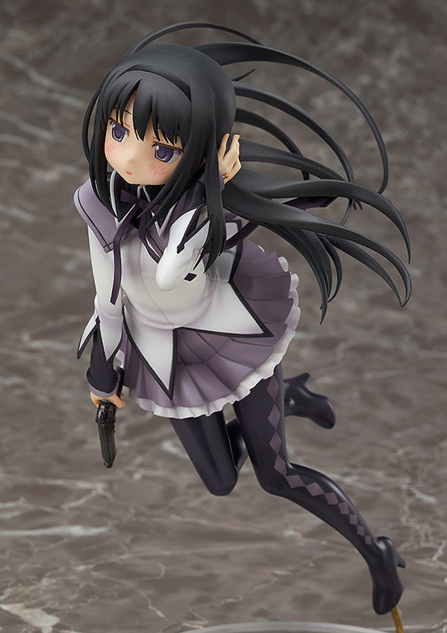 Leather homura　1 Homura Akemi Shoes (Black, Evil) from Puella Magi Madoka