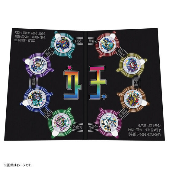 Yo-Kai Watch Yokai Legend Medal Crystal Color Edition