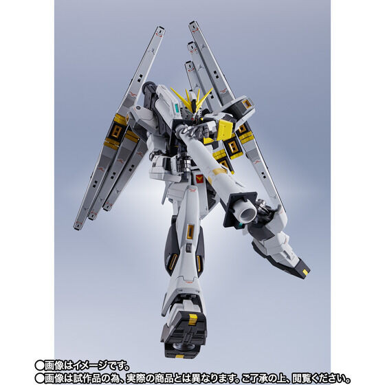 METAL ROBOT SPIRITS Nu Gundam DOUBLE FIN FUNNEL TYPE Action Figure