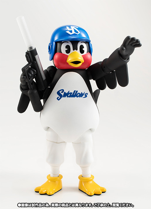 Tokyo Yakult Swallows TSUBAKUROU フィギュア BANDAI S.H.Figuarts TsubaKurou Action Figure Tokyo Yakult