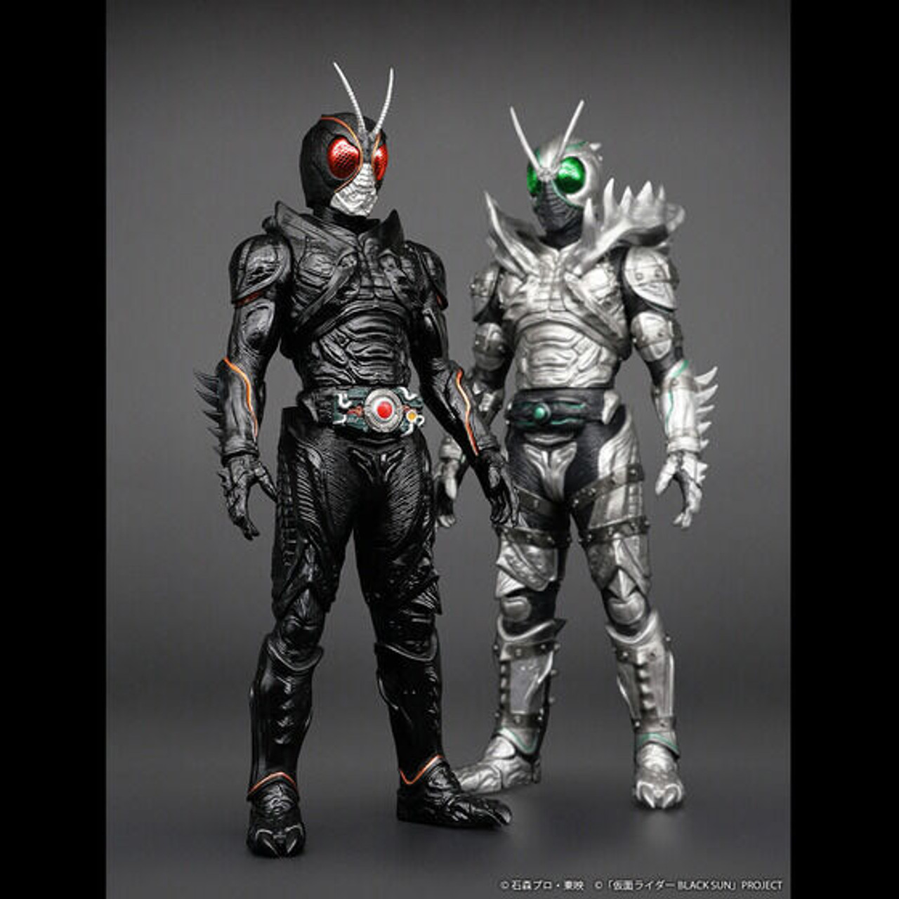 Jumbo soft vinyl figure Kamen Rider Black Sun Set