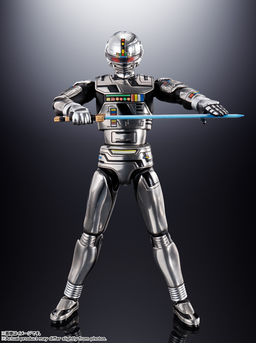 BANDAI CHOGOKIN SPACE Sheriff 40th Anniversary Gavan & Saibarian Figur EUR 107,74 - PicClick DE