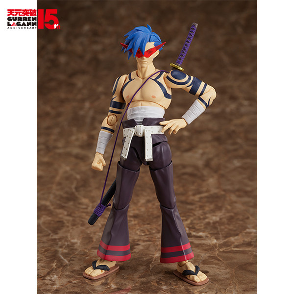 BUZZmod. Kamina (Tengen Toppa Gurren Lagann) Action Figure