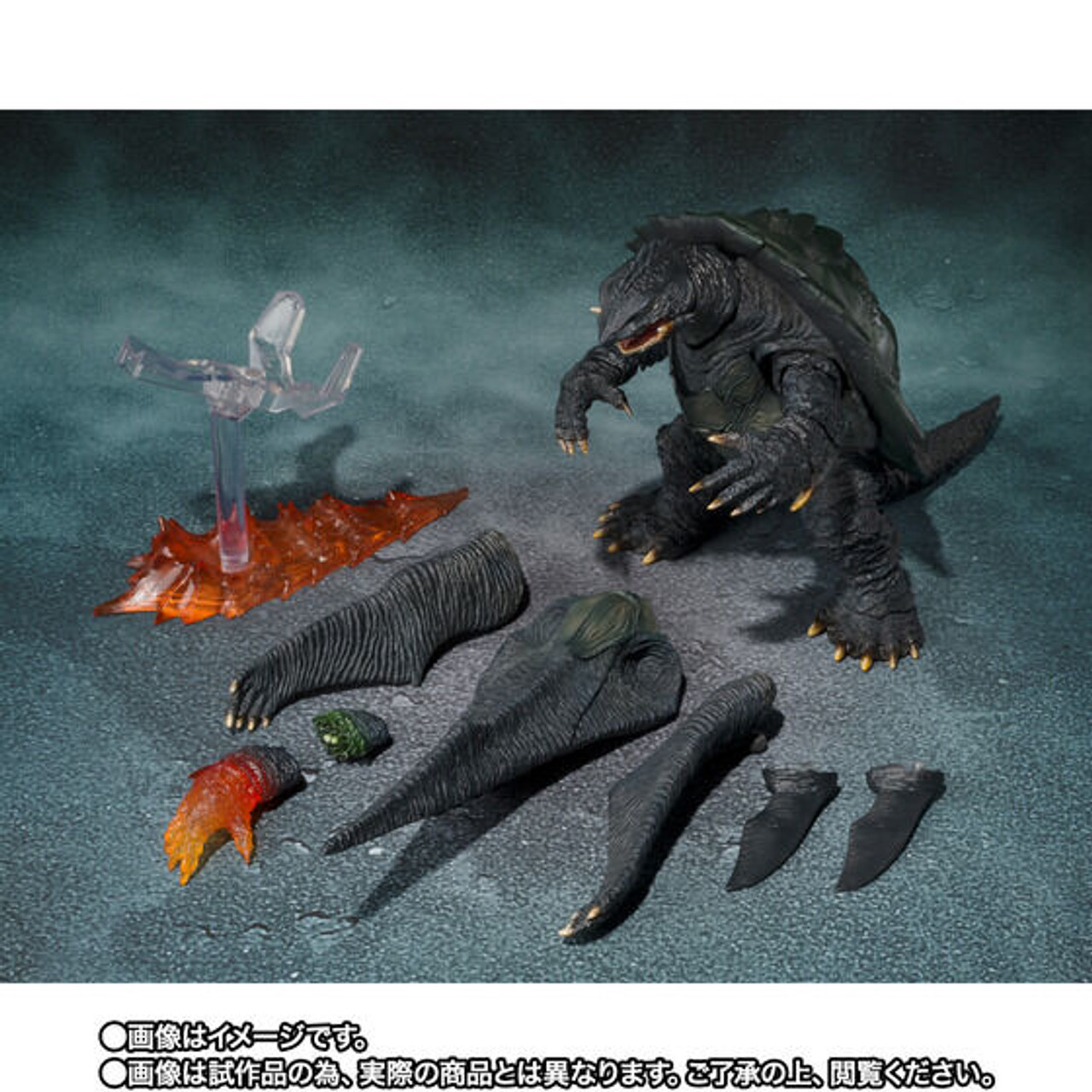 モンスターアーツ GAMERA (1999) フィギュア Bandai Tamashii Nations S.H.MonsterArts Gamera (1999) Kyoto