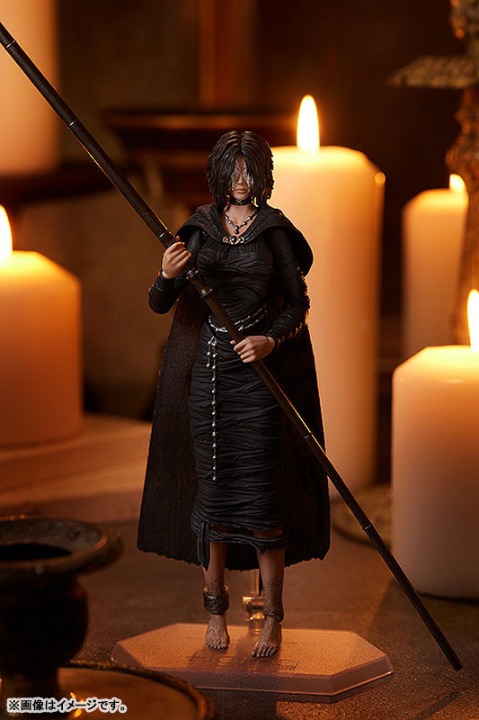 Figurine Good Smile Figma 593 - La Fille En Noir (Demon's Souls PS5) - Édition Limitée
